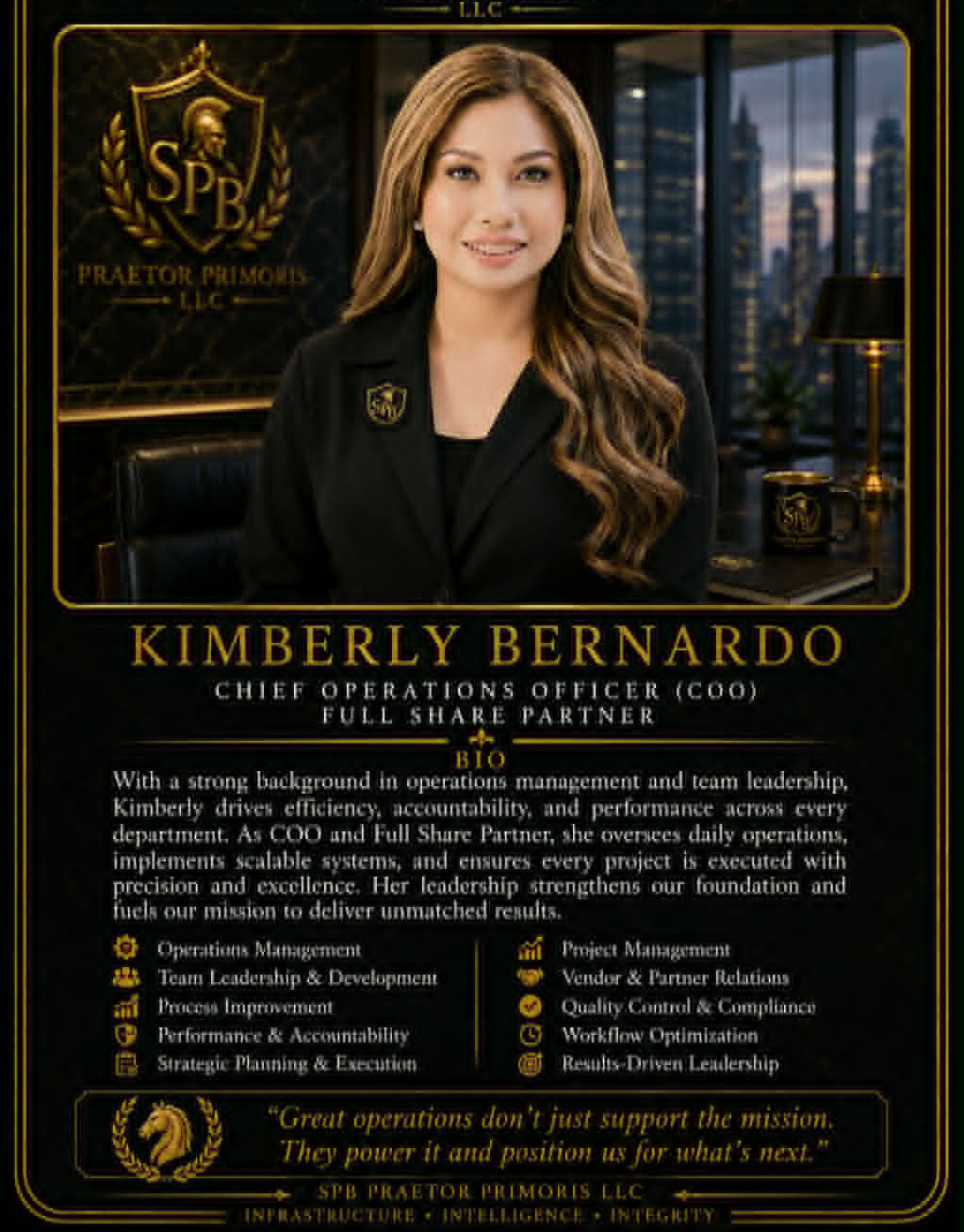 Kimberly Bernardo — Chief Operations Officer (COO) — Full Share Partner